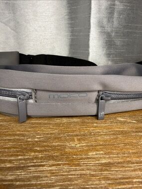 MoKo Running Belt Training Marathon Reflective Unisex Water Resistant 2 Pockets